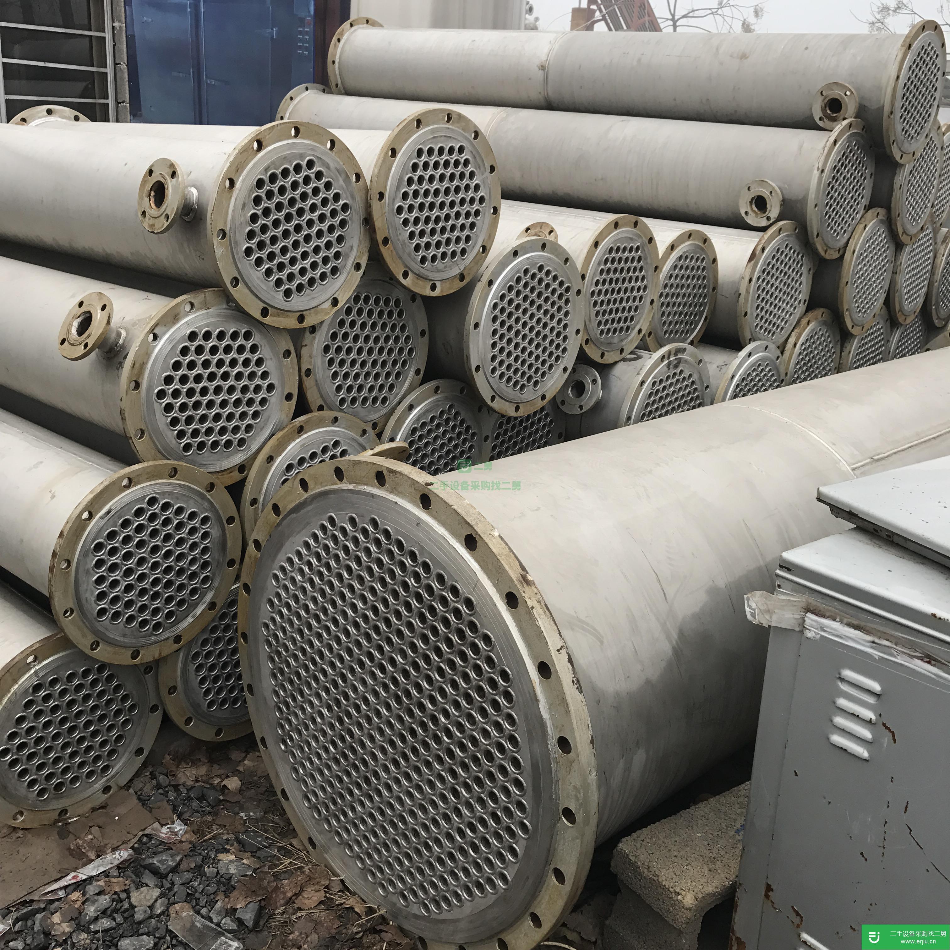 山東出售二手搪瓷冷凝器