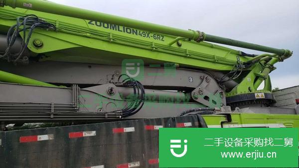 四川出售二手中聯(lián)國五49米泵車
