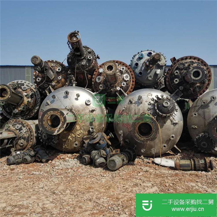 山東出售二手不銹鋼反應(yīng)釜