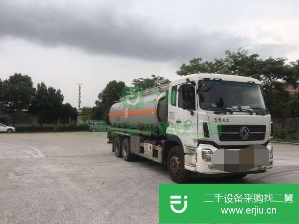 吉林出售二手東風(fēng)后八輪油罐車車況良好