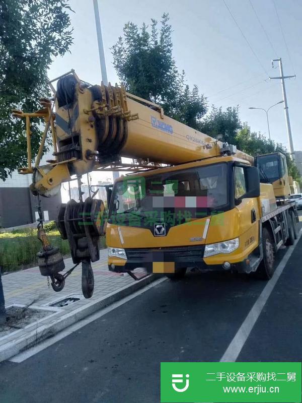 山東出售二手國四排放16年6月徐工25k5A汽車吊手續(xù)齊全