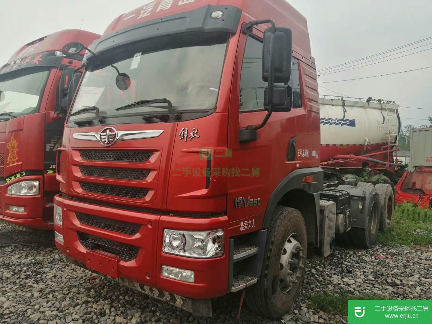 山東出售二手青島解放牽引車
