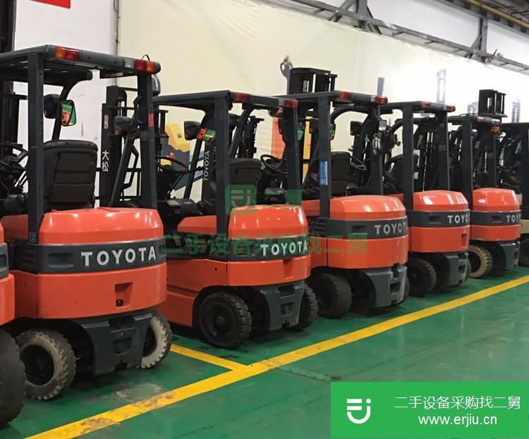 廣東出售二手豐田2噸電動叉車