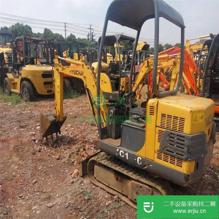 上海出售二手玉柴13-8小型挖掘機