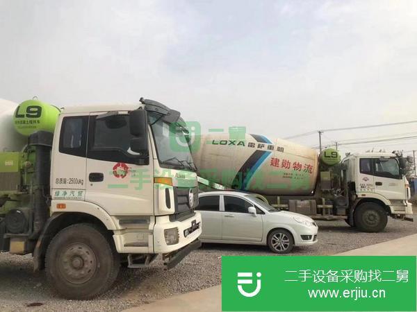 西藏出售二手18年歐曼攪拌車，大14可拉16方