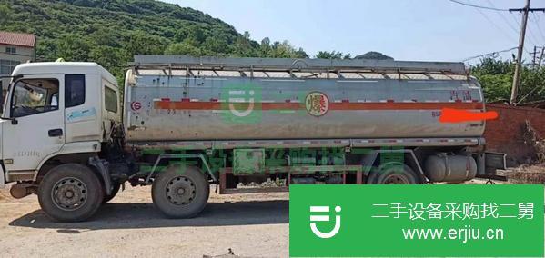 湖北出售二手東風前四后四220馬力油罐車