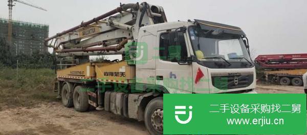 重慶出售二手沃爾沃37米泵車手續齊全