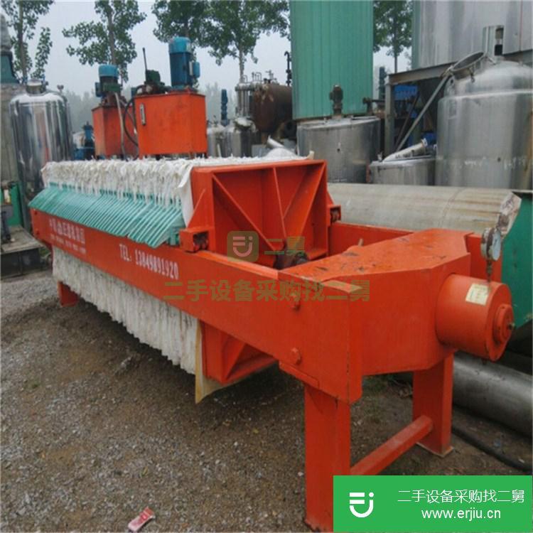 山東出售二手1250平方板框壓濾機