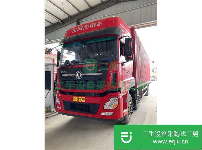 江西出售二手東風天龍箱式貨車