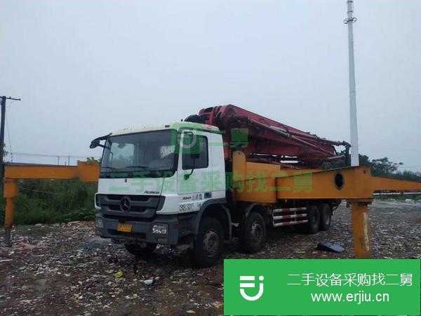 湖南出售二手奔馳四橋48米泵車