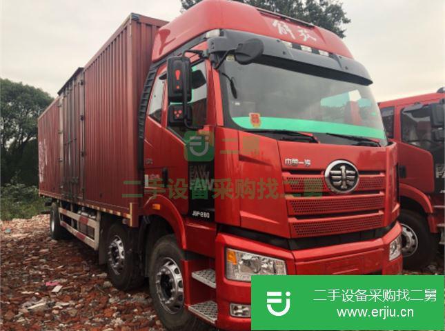 江西出售二手一汽解放J6P箱式貨車