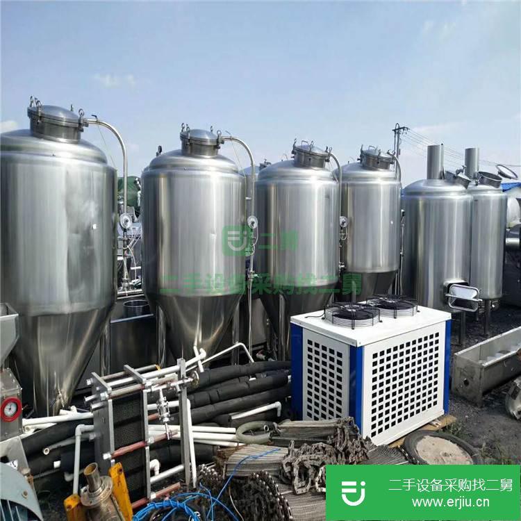 山東出售二手不銹鋼啤酒設備