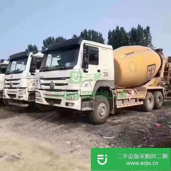 吉林出售二手豪沃國五14方攪拌罐車全國提擋支持分期付款