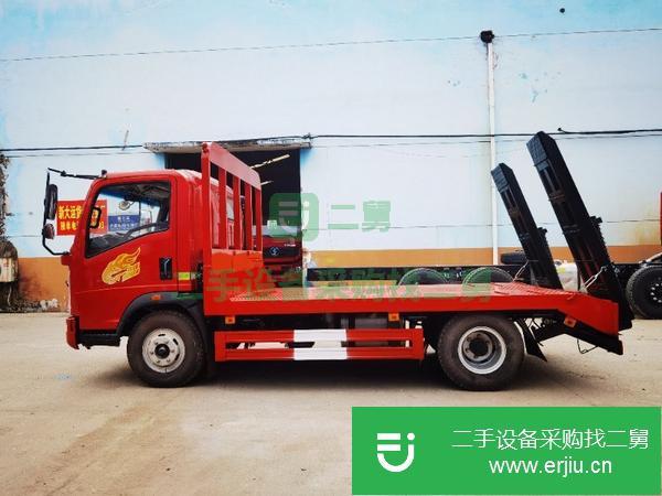 湖北出售二手豪曼平板運輸車