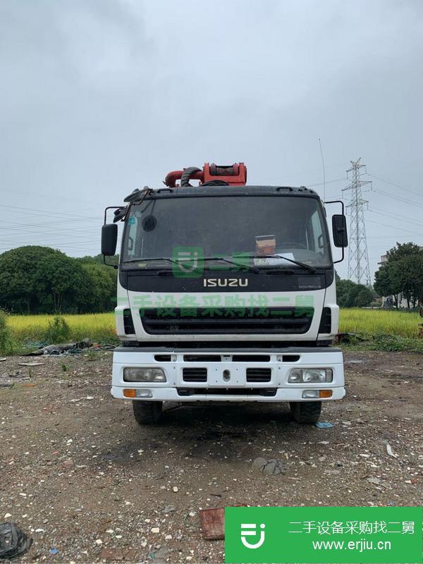 湖南出售二手五十鈴37米泵車
