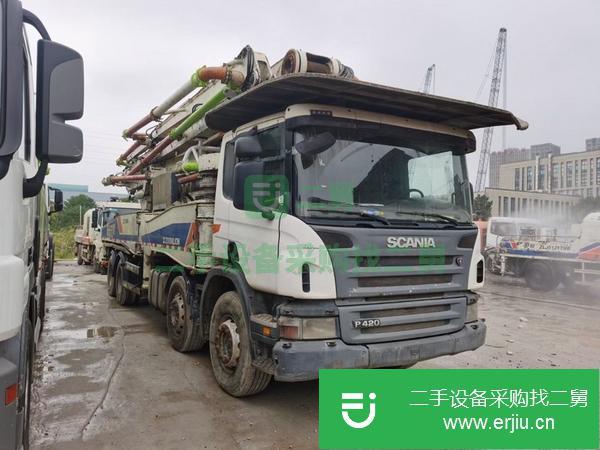 內蒙古出售二手中聯56米泵車車況杠杠滴提車直接能干活