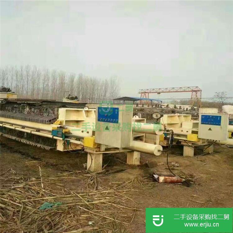 山東出售二手350平方隔膜壓濾機
