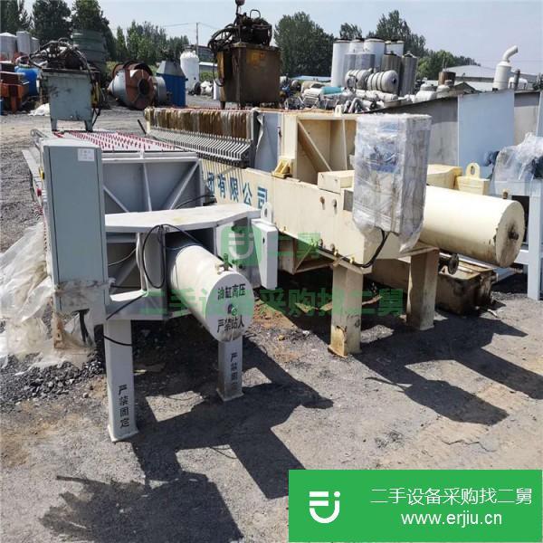 山東出售二手污泥箱式壓濾機