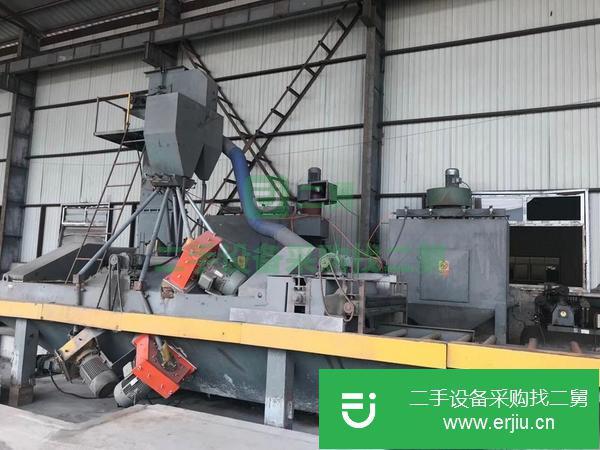 江蘇出售二手通過式拋丸機