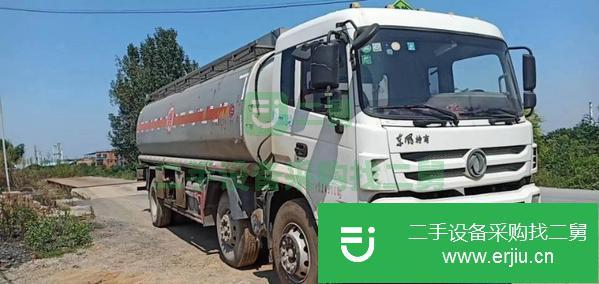 湖北出售二手東風前四后四220馬力油罐車