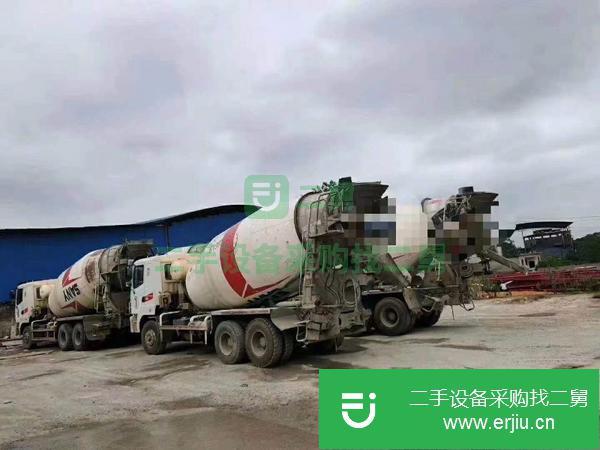 甘肅出售二手三一大12方攪拌車,原版原漆
