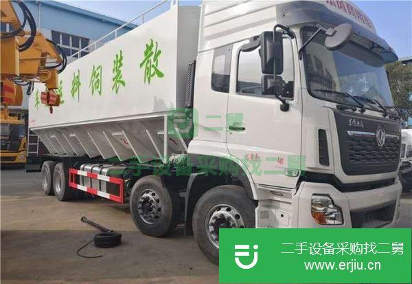 湖南出售二手散裝飼料運輸車