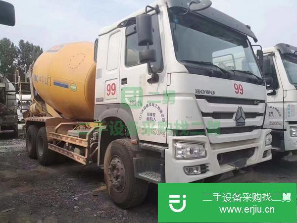 浙江出售二手國五大12方豪沃攪拌車 手續齊全