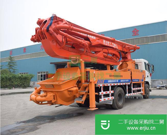 山東出售二手海重混凝土泵車