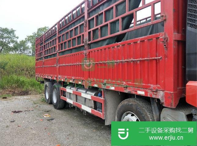 江西出售二手青島解放JH6前四后八高欄載貨車