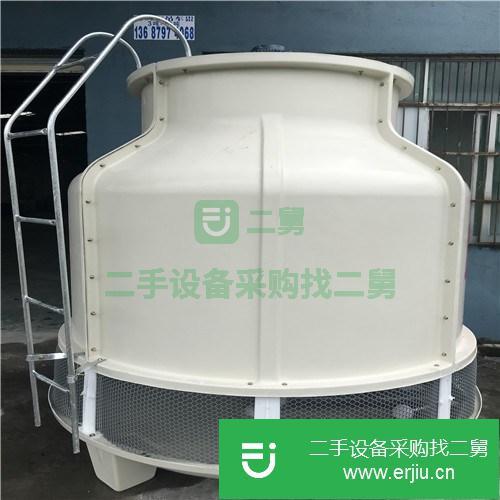 廣東出售二手LXT-80T逆流圓形玻璃鋼冷卻塔