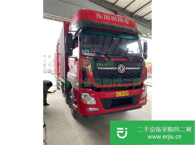 江西出售二手東風天龍箱式貨車