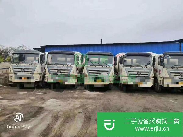 甘肅出售二手三一大12方攪拌車,原版原漆