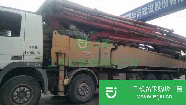 湖南出售二手三一國五56米泵車車況原版