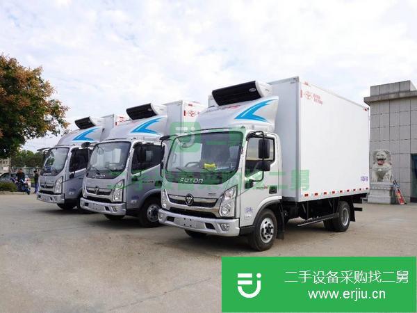 湖北出售二手福田奧鈴142馬力冷藏車