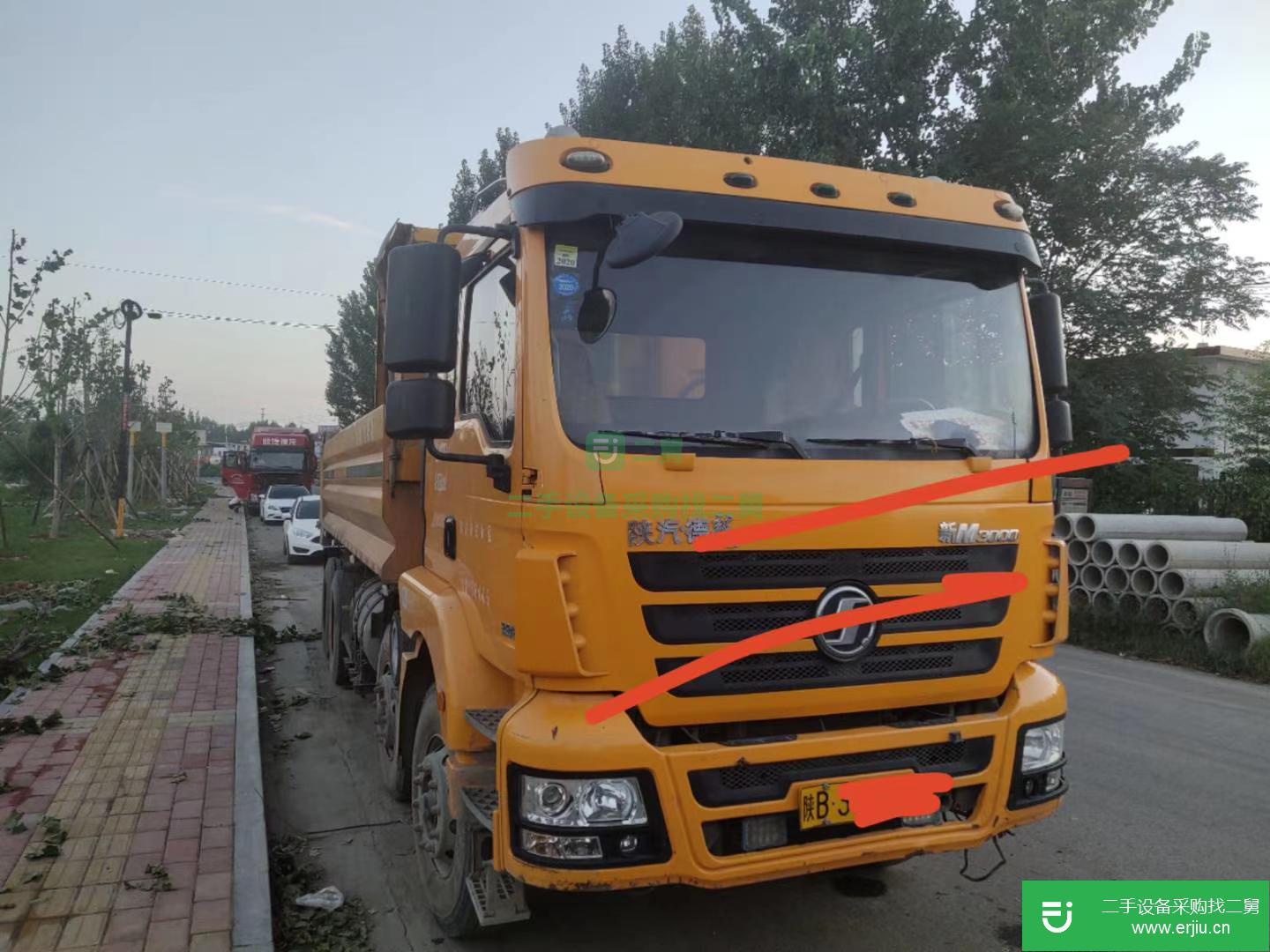 陜西出售二手陜汽重卡336馬力自卸車