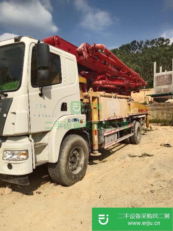 湖南出售二手三一37米泵車