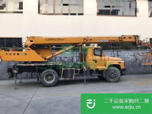 浙江出售二手16年徐工8B.5汽車吊