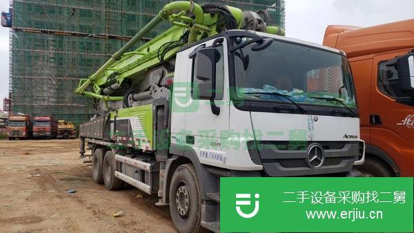 四川出售二手中聯(lián)國五49米泵車