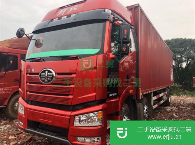 江西出售二手一汽解放J6P箱式貨車
