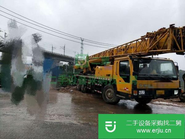 湖南出售二手徐工25k5-1汽車吊12年