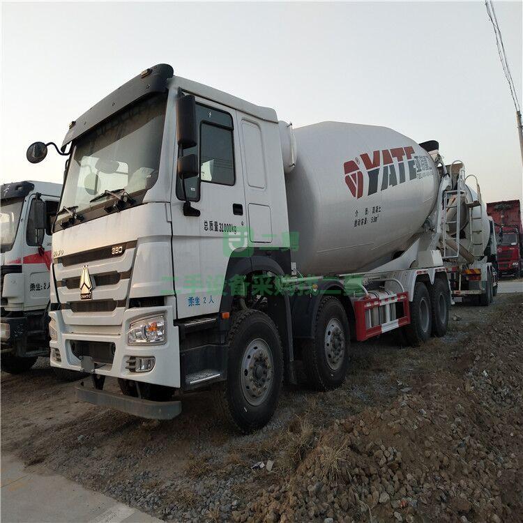 出售二手豪沃國四5方混凝土攪拌罐車， 包過戶提檔