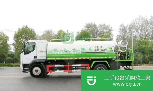 山東出售二手15噸綠化灑水車