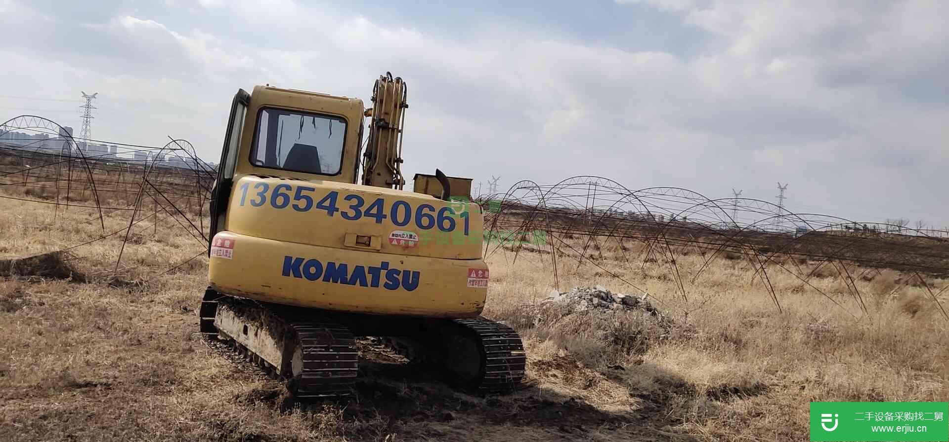 吉林出售二手小松PC60-7挖掘機