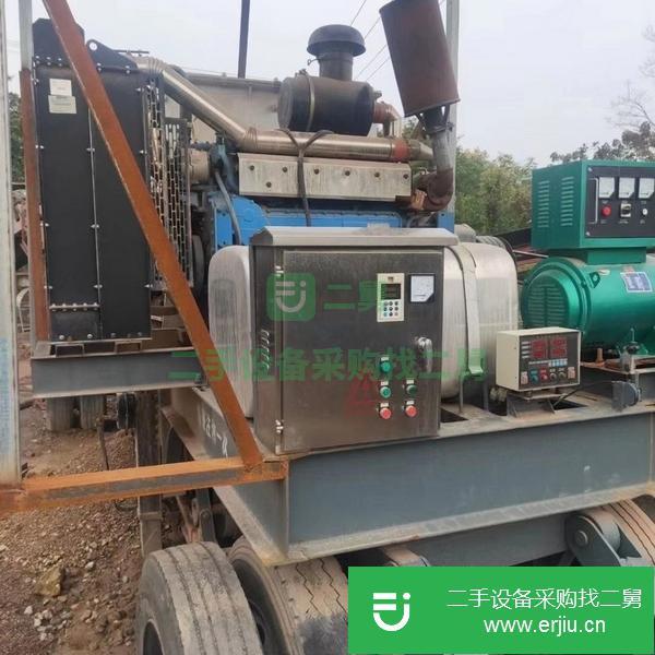 山東出售二手移動式制砂機帶給料機