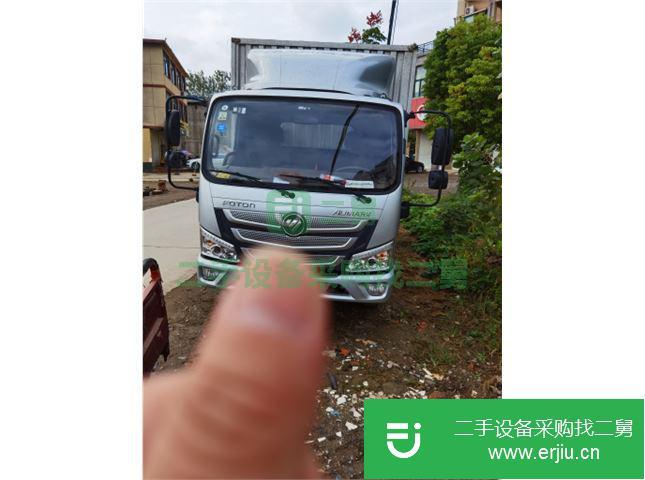 安微出售二手福田歐馬可箱式貨車