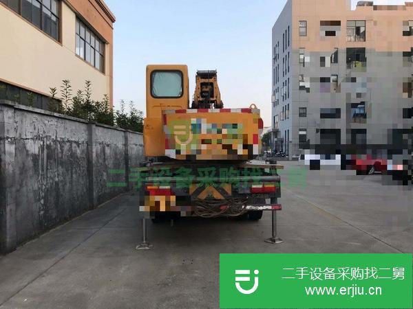 浙江出售二手16年徐工8B.5汽車吊