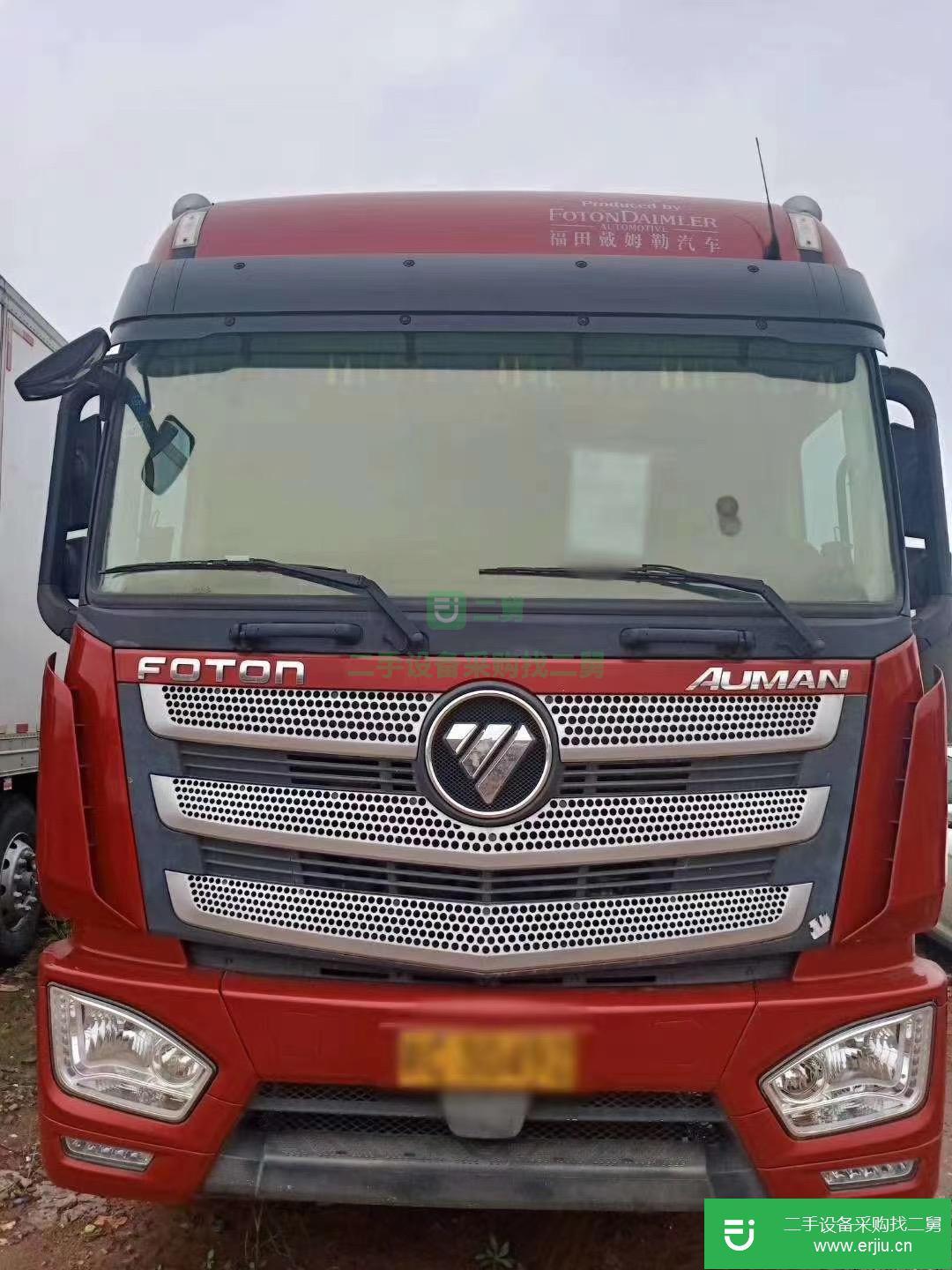 江西出售二手福田歐曼前四后八冷藏車