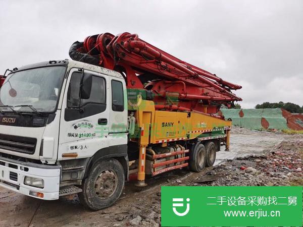 湖南出售二手五十鈴底盤三橋46米泵車車況杠杠的