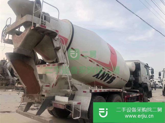 山東出售二手中國重汽混凝土攪拌車