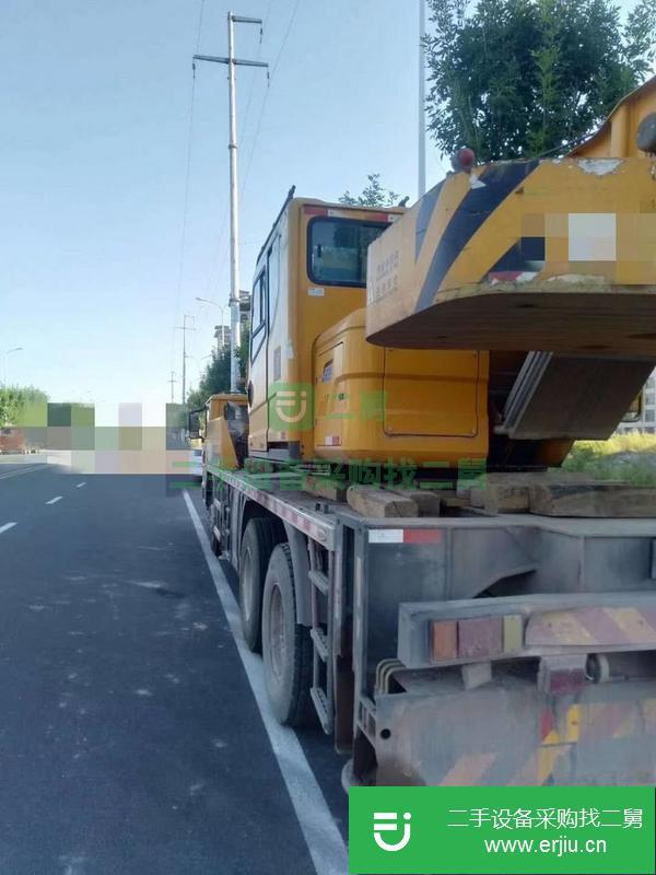 山東出售二手國四排放16年6月徐工25k5A汽車吊手續(xù)齊全